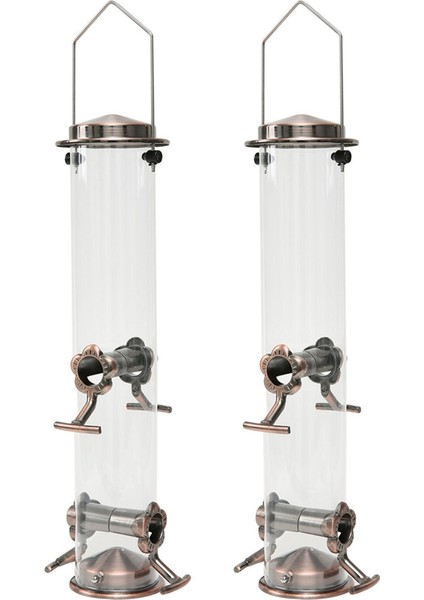 Yabani Kuş Asma Besleyici Tübüler Anti-Koşu Dış Bahçe Kuş Besleyicileri Tepsi Birdhouse Pet Su Besleyicileri Yiyecek (Yurt Dışından) fiyatları