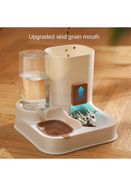 Pet Kedi Büyük Kapasiteli Su Dağıtıcı Otomatik Besleyici İçme Suyu Malzemeleri İçin Kuru Islak Ayırma Gıda Konteyneri (Yurt Dışından) modelleri