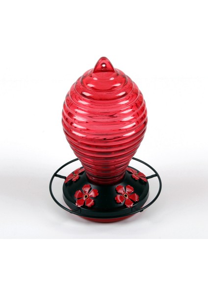 Kırmızı Bird Water Kuş Besleyici Anti-Sanat Vitray Besleyici Açık hava asma için uygun (Yurt Dışından) indirimleri