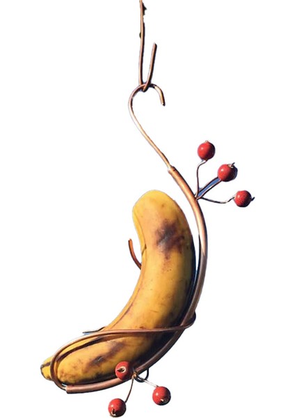 2pcs kelebek muz hammockoutdoor habitat, bahçe dekoru ve kelebek çekicisi dekor için asılı kelebek besleyici (Yurt Dışından)