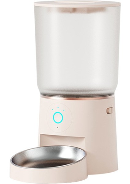 Uygulama Kontrolü Otomatik Pet Besleyici, 4.2L 2.4G WiFi Etkin Pet Besleyici, Kediler ve Köpek B için Çift Kase Otomatik Evcil Hayvan Yiyesi Dispanser (Yurt Dışından)