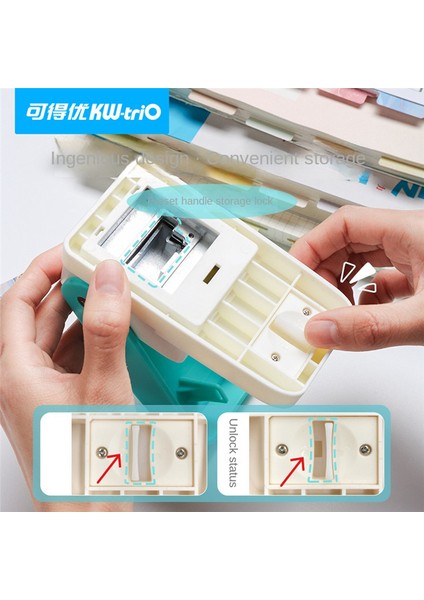 Kw-Trio Gevşek Yaprak Ayırıcısı Etiket Yumrağı Bayraklar Sekmeleri Işaretçiler Kağıt Dizin Sayfa Işaretleyici Planlayıcı Ofis Okulu (Yurt Dışından) indirimleri