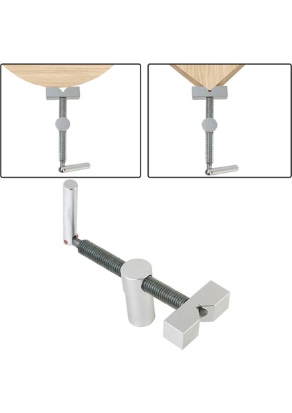Ahşap Masaüstü Klip Hızlı Klip Sabit Klip Hızlı Fikstür Kelepçe Aracı 20 mm Delik Ahşap Işleme Tezgahı Köpek Araçları Silver (Yurt Dışından) fiyatları