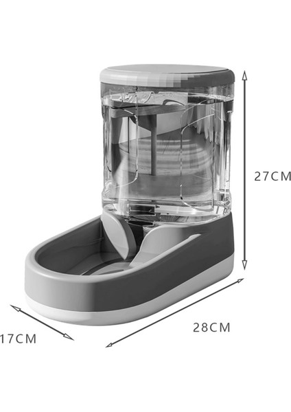 Pet köpek besleyici kedi otomatik içme çeşme kedi ve köpek içme suyu besleme kase şeffaf köpek maması depolama c (Yurt Dışından) modelleri