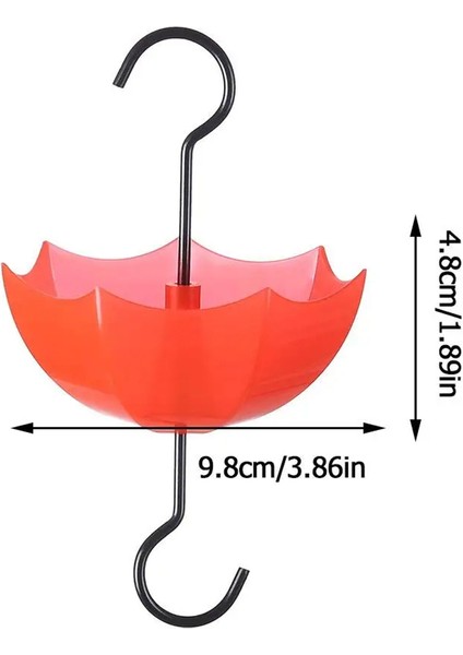 Sinek kuşu besleyici tuzağı kancaları Dışarıdaki sinek kuşu besleyicileri için çok fonksiyonlu açık depolama rafı karınca karınca koruyucusu (Yurt Dışından)