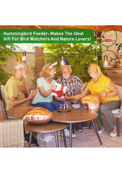 Dairesel Asma Kuş Besleyici, Metal Çerçeveli Kırmızı Plastik Kase ile İstiflenebilir Asma Humming Kuş Besleyici 1 PCS (Yurt Dışından) fiyatları