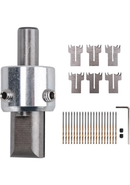 30 Pcs Halka Matkap Bit Seti 16-21 mm Bıçaklar Ahşap Halka Matkap Bit Ahşap Yüzük Maker Çelik Ahşap Boncuk Matkap Bit (Yurt Dışından)