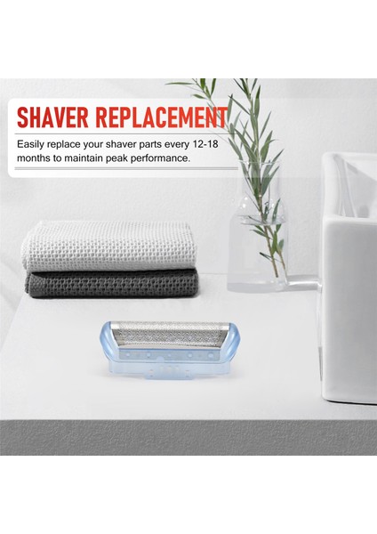 Braun 20S, 10B, 20B, 2000 Serisi Cruzer 1, 2, 3, 4 Için 2615, 2675, 2775, 2776, 170, 190 Için 20S Tıraş Makinesi Folyosu (Yurt Dışından) fırsatları