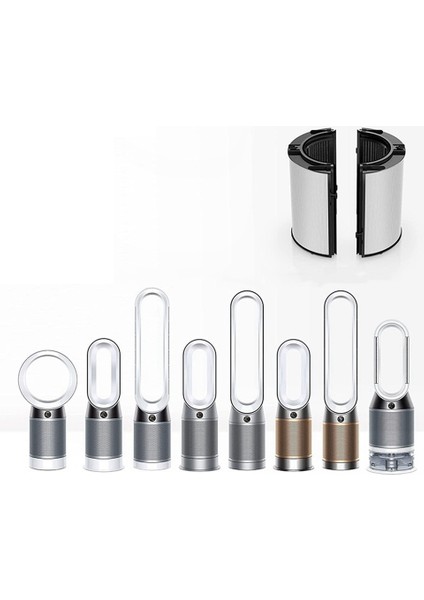 Dyson TP06 HP06 PH01 PH02 Hava Temizleyici Için Yedek Hepa Filtresi Gerçek Hepa Filtre Seti Parça 970341-01 965432-01 (Yurt Dışından) fiyatları
