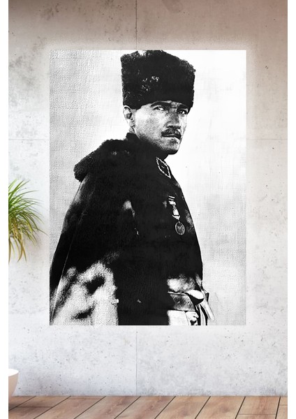 Metal Baskılı Atatürk Koleksiyonu Tablo No 12 - 15 cm x 20 cm