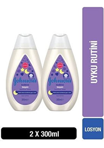 Bedtime Losyon Yumuşak ve Sakinleştirici Etki 300 ml x 2 Adet Hassas Ciltler İçin fiyatları