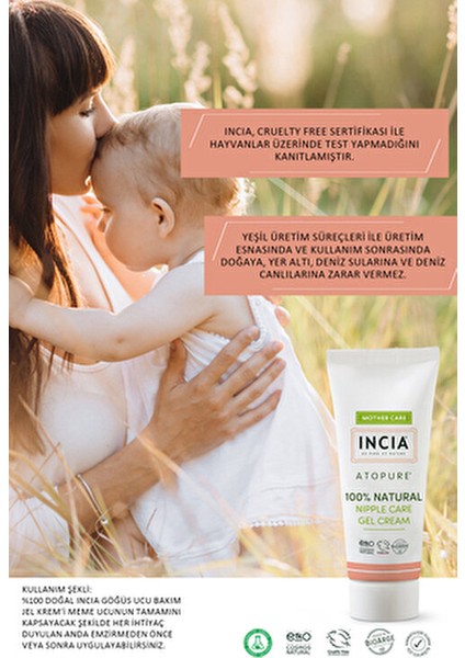 %100 Doğal Hamile Bakım Seti Yumuşatma ve Koruma Özellikli 75 ml 30 ml 50 ml