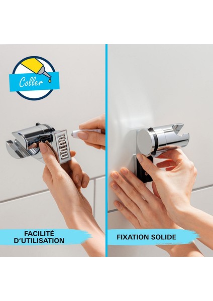 Precision Flow Termostatik Duş Bataryası ve Vitalio Start 110 Sürgülü Duş Seti, 110MM 1 Akışlı modelleri