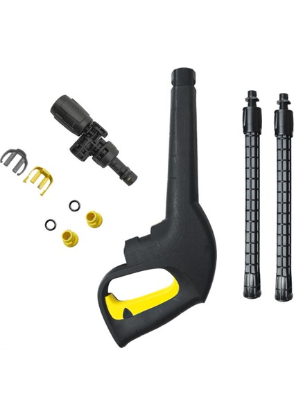 Karcher K2 K3 K5 Için Yüksek Basınçlı Yıkayıcılar Püskürtme Lance Uzatma ile Lance Dönebilir Yüksek Basınçlı Su Meme Seti (Yurt Dışından) fiyatları