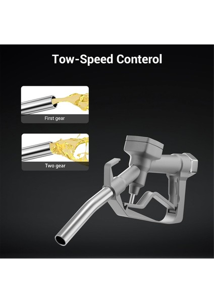 2 Vitesli Asma Kilitli 3/4inch Npt Manuel Yakıt Nozumu, 26 Gpm Maks. (Yurt Dışından) modelleri