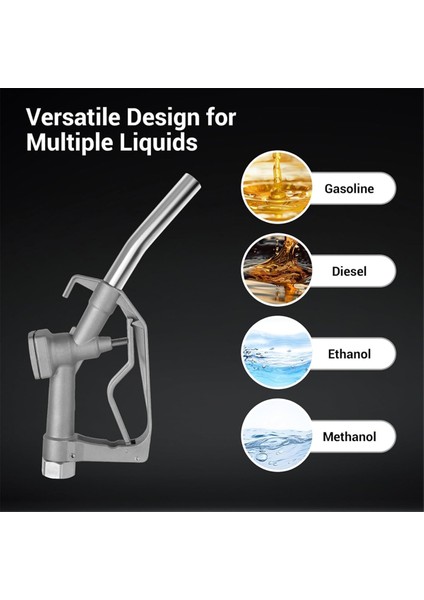 2 Vitesli Asma Kilitli 3/4inch Npt Manuel Yakıt Nozumu, 26 Gpm Maks. (Yurt Dışından) fırsatları