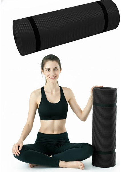 Premium Pilates Minderi Yoga Matı Kalın 15 mm Kalinlikta 1.5 cm Taşıma Askılı Egzersiz Minderi fiyatları