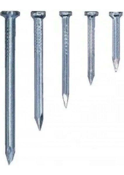 Beyaz Kanallı Çelik Beton Çivisi 5X80 100