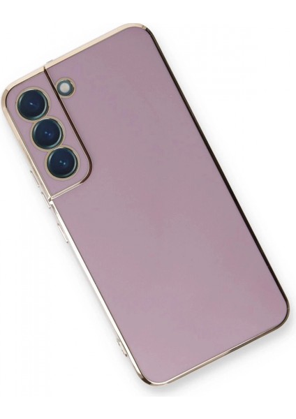 Samsung Galaxy S22 Plus Kılıf Volet Silikon - Mor modelleri
