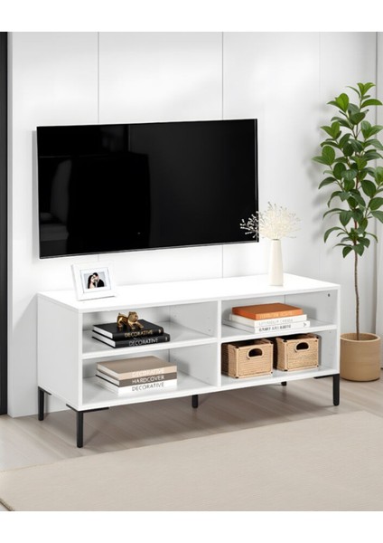 4 Bölmeli Tv Ünitesi Dolabı