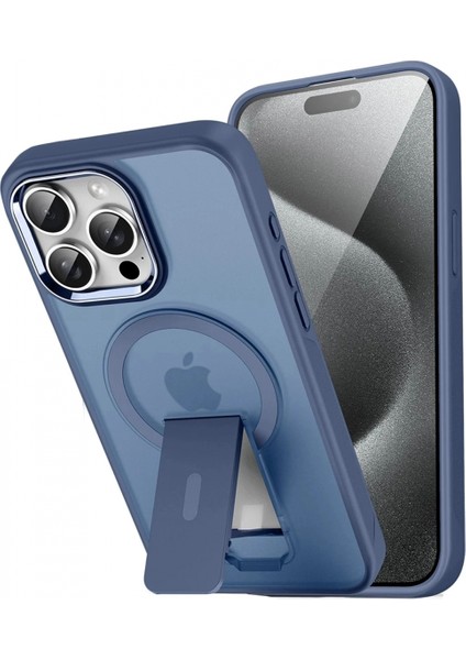 iPhone 14 Pro Tork Magsafe Standlı Kapak - Lacivert fiyatları