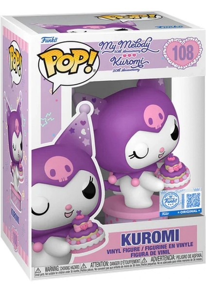 Funko Pop Sanrio: Kuromi With Cake (20TH Anniversary) Special Edition fiyatları