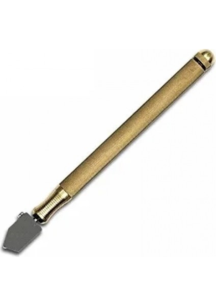 GCM1005 Gazlı Cam Keser 177 mm - Prinç Sap