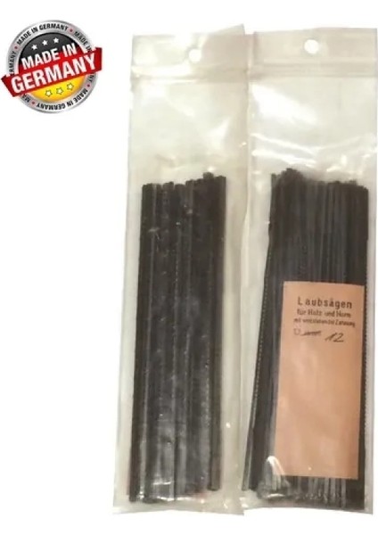 Pembe Düz Ahşap Kıl Testere Ağzı No:3 - 144 Adet