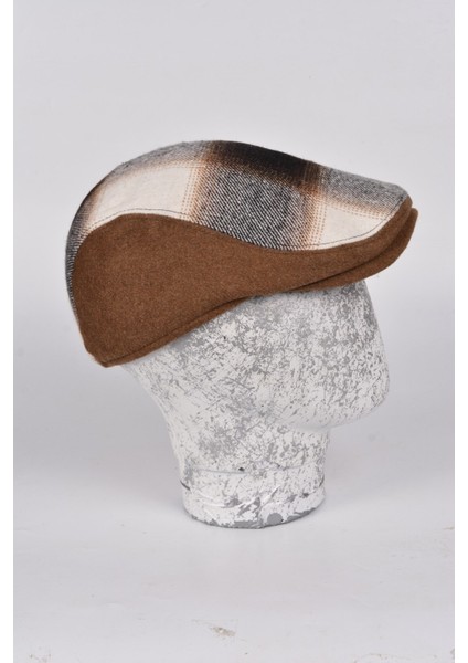 Kışlık Oduncu Luxury Yün London Model Ingiliz Erkek Kasket Şapka fırsatları