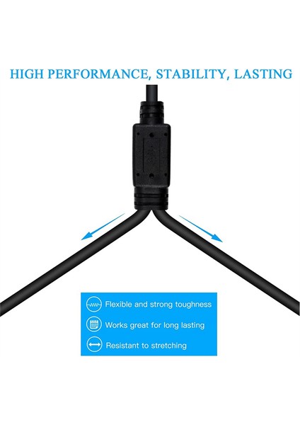 Xlr Splitter Kablosu, 1 Xlr Dişi - 2 Xlr Erkek Y Kablosu Dengeli Mikrofon Ayırıcı Kablosu Ses Adaptörü 1 Paketi (Yurt Dışından) fiyatları
