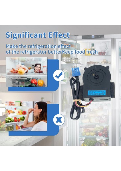 EAU63103207 Kenmore Lg Buzdolabı Fan Motoru Için Buzdolabı Buharlaştırıcı Fan Motoru Montajı DC12V 1A (Yurt Dışından) modelleri