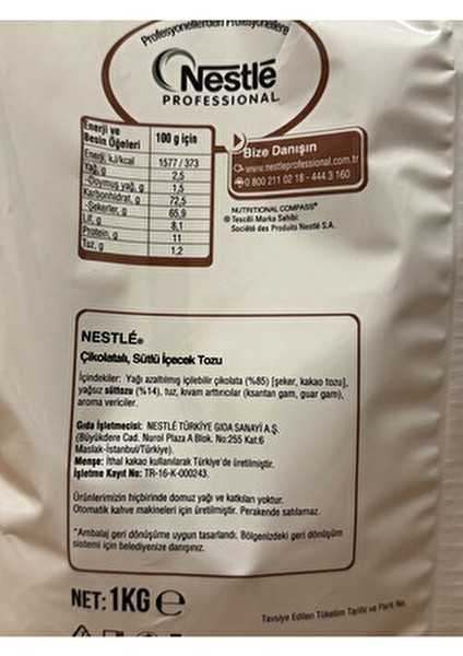 Sıcak Çikolata 1 kg Yoğun Çikolata Aromasıyla Kışın Keyfini Çıkarın modelleri