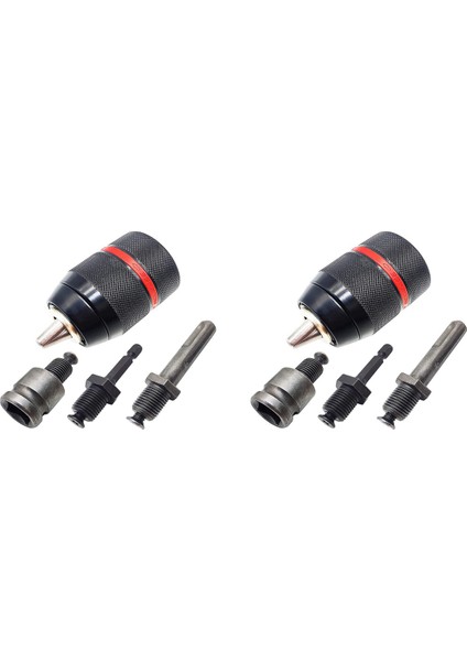 2x Metal Ağır Hizmet 1/2-20UNF 13MM Anahtarsız Matkap Kıyma Hex Shank/sds/soket Kare Kadın Adaptör Donanım Aracı (Yurt Dışından) fiyatları