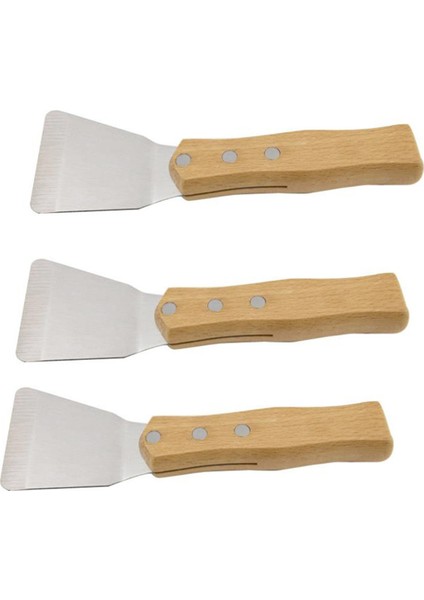 3pcs Tavan Kurulum Spatula Kepçesi Ahşap Sergi Stretch Tavan Film Kürek Aksesuarları Kaynak Zıpkın Büyük (Yurt Dışından)