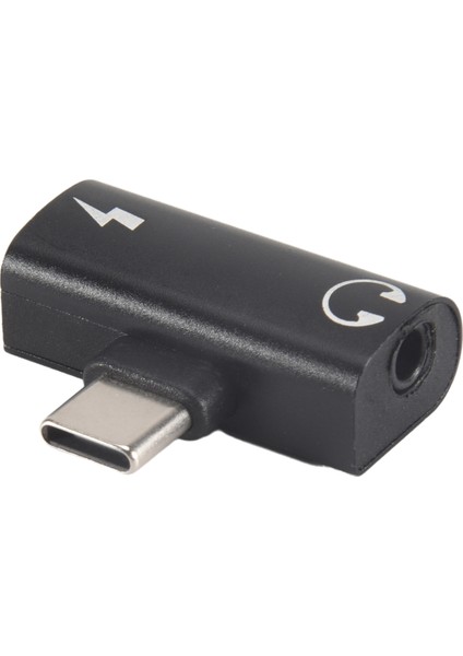 USB Tip C Ila 3.5mm Jack Aux Audio Kulaklık Adaptörü Ses Dönüştürücü Dijital Kod Çözücü Hızlı Şarj Cihazı PD30W (Yurt Dışından)