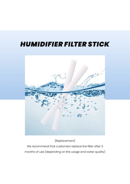 Nemlendirici Pamuklu Çubuklar, Nemlendirici Yedek Çubuğu Taşınabilir Kişisel USB Mini Nemlendirici Filtre Yedek Elemanları 10 Adet (Yurt Dışından) fiyatları