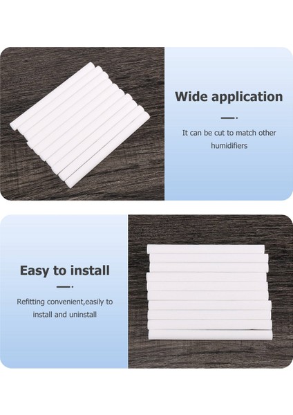 Nemlendirici Pamuklu Çubuklar, Nemlendirici Yedek Çubuğu Taşınabilir Kişisel USB Mini Nemlendirici Filtre Yedek Elemanları 10 Adet (Yurt Dışından) modelleri
