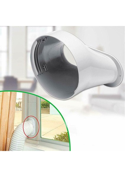 15 cm Taşınabilir Klima Pencere Egzoz Kanalı Boru Hortumu Arayüz Bağlantısı (Düz Nozul) (Yurt Dışından) indirimleri