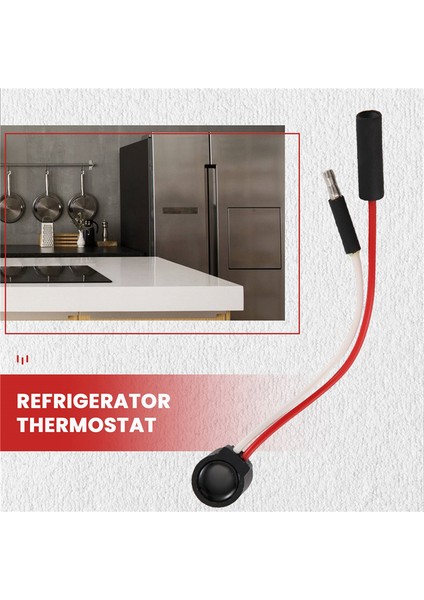 297216600 Frigidaire&kenmore Için Dondurucu Buzdolabı Bimetal Defrost Termostatı Termostatı Değiştirin (Yurt Dışından) indirimleri