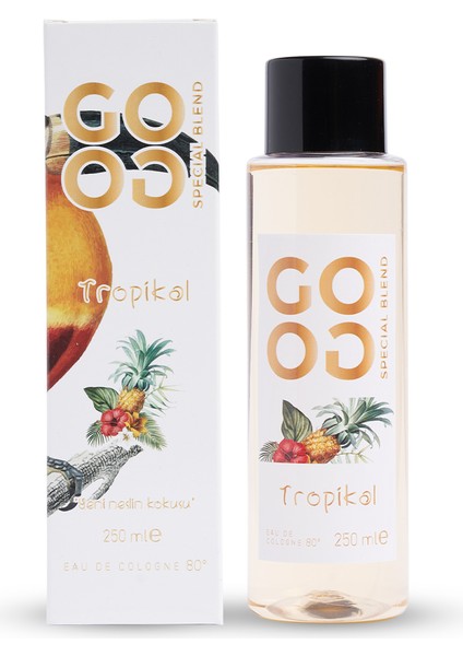 Gogo Tropikal Kolonya 250ML Pet Şişe