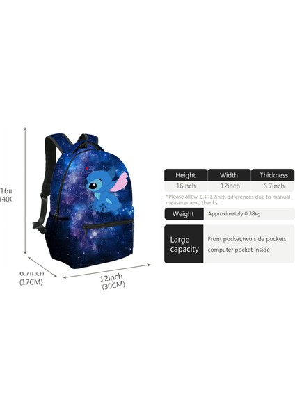 Blingbling1 Karikatür Desen Ilkokul Okul Çantası Çocuk Sırt Çantası Tam Baskılı Sırt Çantası (Yurt Dışından) modelleri