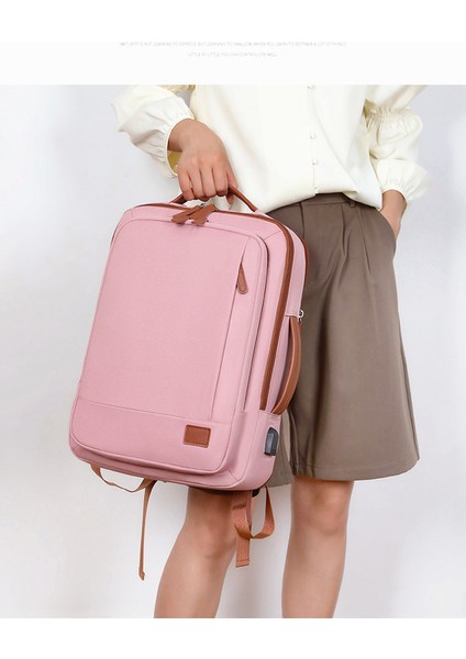 Blingbling1 Seyahat Sırt Çantası Su Geçirmez Genişletilebilir Hafta Sonu Dizüstü Bilgisayar USB Bağlantı Noktası Ryanair Biniş Kadın Erkek Sırt Çantası (Yurt Dışından) fiyatları