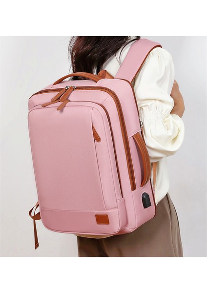 Blingbling1 Seyahat Sırt Çantası Su Geçirmez Genişletilebilir Hafta Sonu Dizüstü Bilgisayar USB Bağlantı Noktası Ryanair Biniş Kadın Erkek Sırt Çantası (Yurt Dışından) modelleri