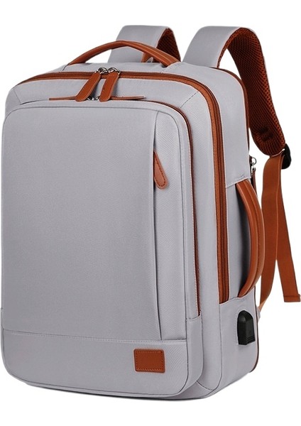 Blingbling1 Seyahat Sırt Çantası Su Geçirmez Genişletilebilir Hafta Sonu Dizüstü Bilgisayar USB Bağlantı Noktası Ryanair Biniş Kadın Erkek Sırt Çantası (Yurt Dışından)