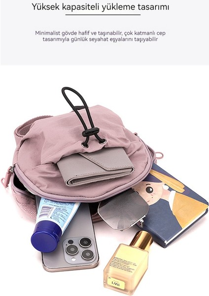 Blingbling1 Çok Yönlü Tek Omuz Crossbody Çanta Gündelik Taşınabilir El Çantası (Yurt Dışından) fırsatları