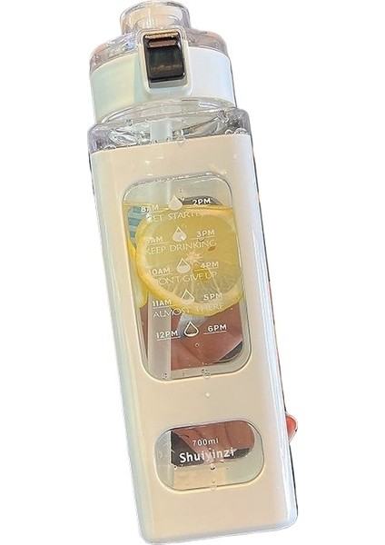 Blingbling1 Plastik Pipetli Su Isıtıcısı Düşmeye Dayanıklı Taşınabilir Büyük Kapasiteli Kullanışlı Fincan (Yurt Dışından)