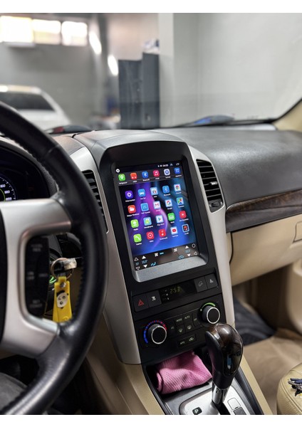 Chevrolet Captıva 2007-11 Tesla Uyumlu Androıd Multimedya Gerçek 2/32 Kablosuz Carplay Geri Görüş Kameralı modelleri
