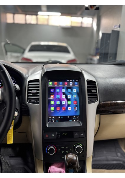 Chevrolet Captıva 2007-11 Tesla Uyumlu Androıd Multimedya Gerçek 2/32 Kablosuz Carplay Geri Görüş Kameralı fırsatları