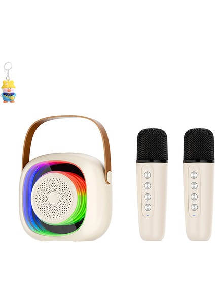 K10 Karaoke Mikrofon Bluetooth Ses Taşınabilir Bölünmüş Kablosuz Mikrofon Ev Karaoke Sesi (Yurt Dışından)