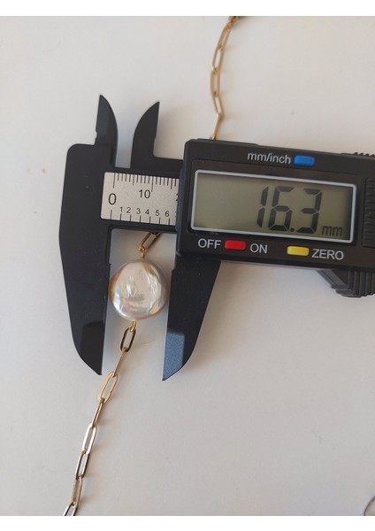 Doğal Barok Inci, Ataç Form Çelik Zincirli Bileklik modelleri